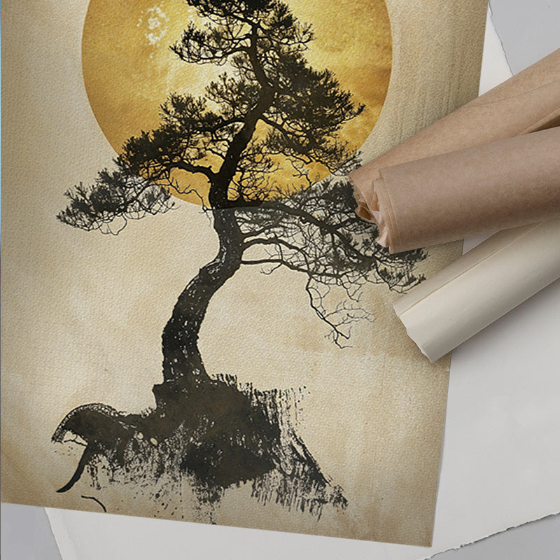 One Tree Hill - Japanese Ink Bonsai & Sun – Andy okay