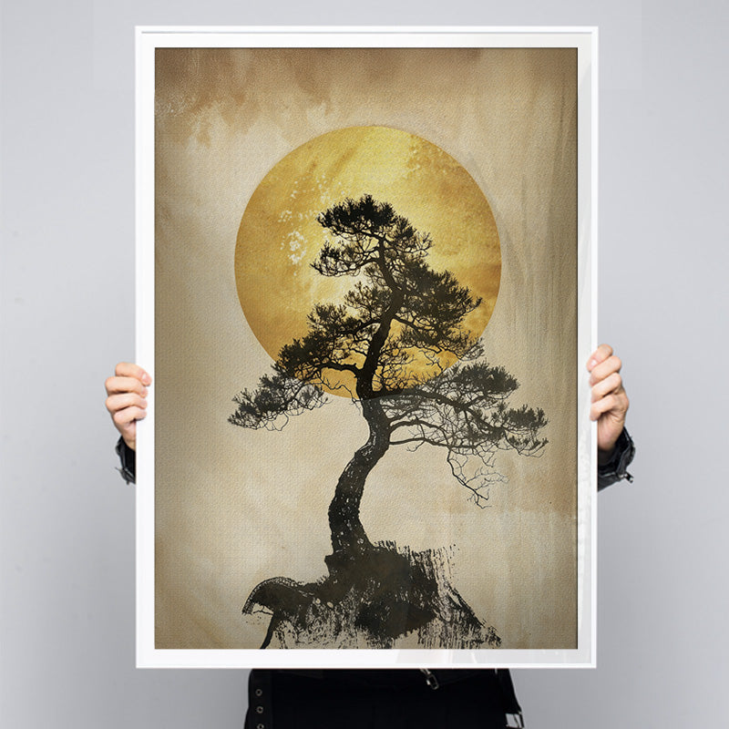 One Tree Hill [Best Seller] – Japanese Minimalistic Pine Tree