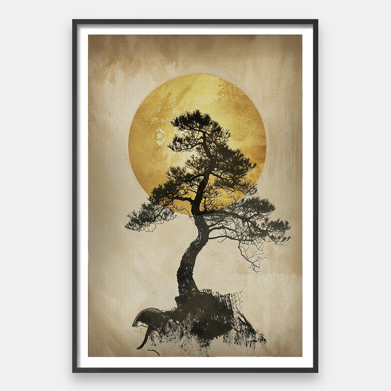 One Tree Hill [Best Seller] – Japanese Minimalistic Pine Tree