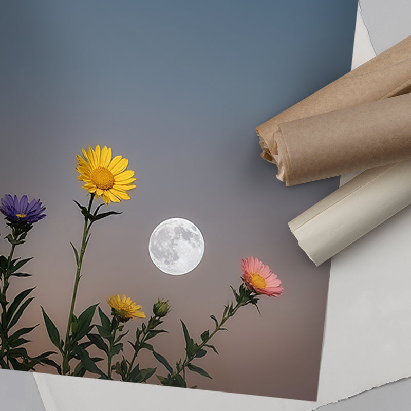 Peace Blossoms [Best Seller] – Minimalistic Flowers Gallery Wall