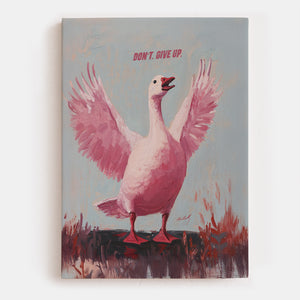 Don´t. Give Up Canvas