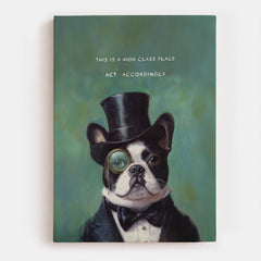 High Class Place Canvas