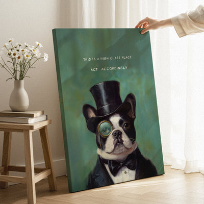 High Class Place Canvas