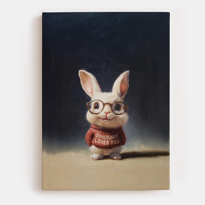 Somebunny Loves You Canvas
