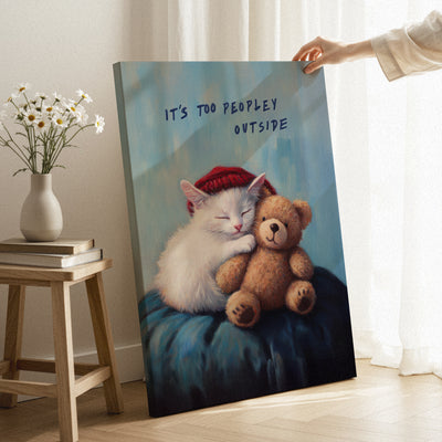 Too Peopley Canvas