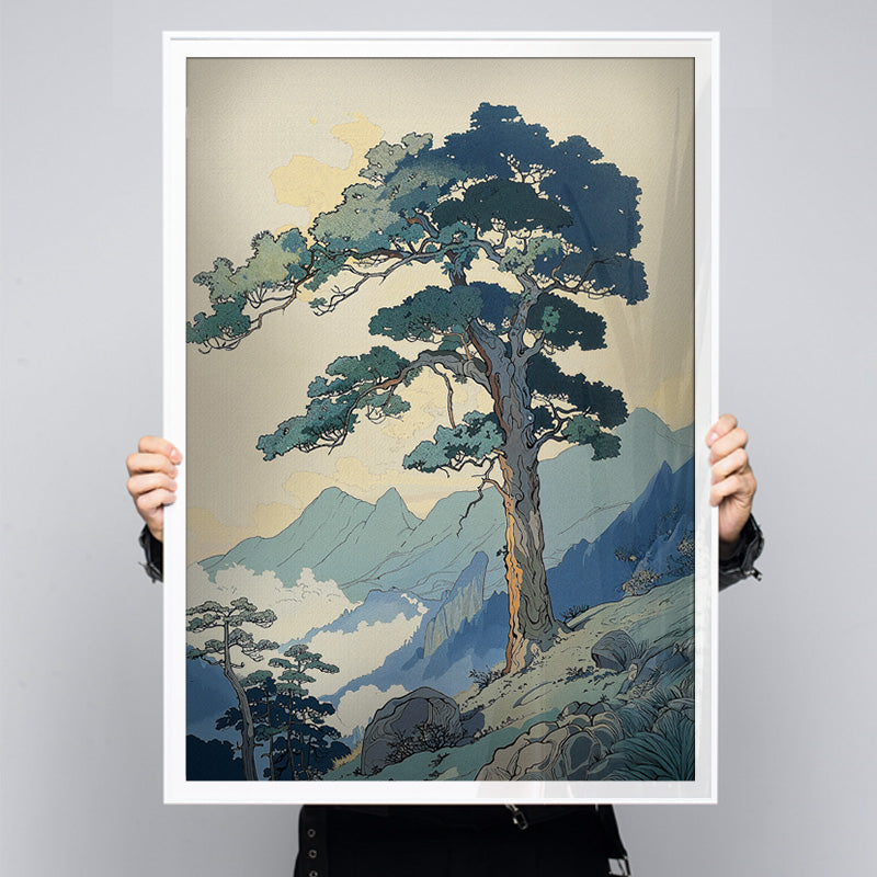 Rooted In Time [Best Seller] – Japanese Pine Tree Landscape