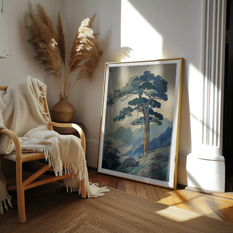 Rooted In Time [Best Seller] – Japanese Pine Tree Landscape