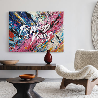 The World Is Yours Canvas