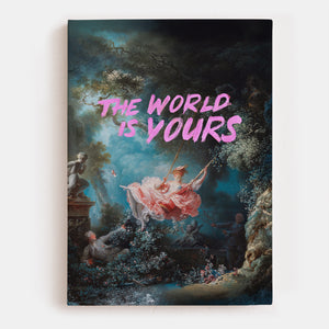 The World Is Yours Canvas