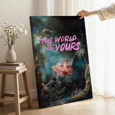 The World Is Yours Canvas
