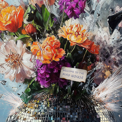 Welcome To The Madhouse Canvas