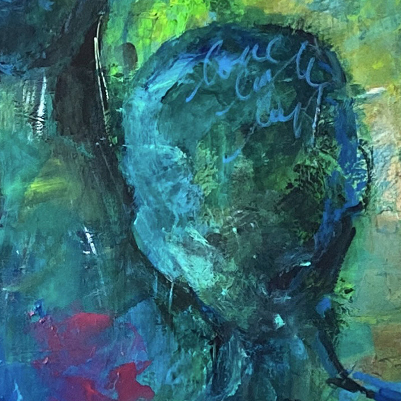 Together - Abstract Figurative Wall Art – Andy okay