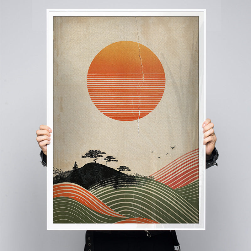 Silent Sun [Best Seller] – Japanese Minimalist Landscape Gallery