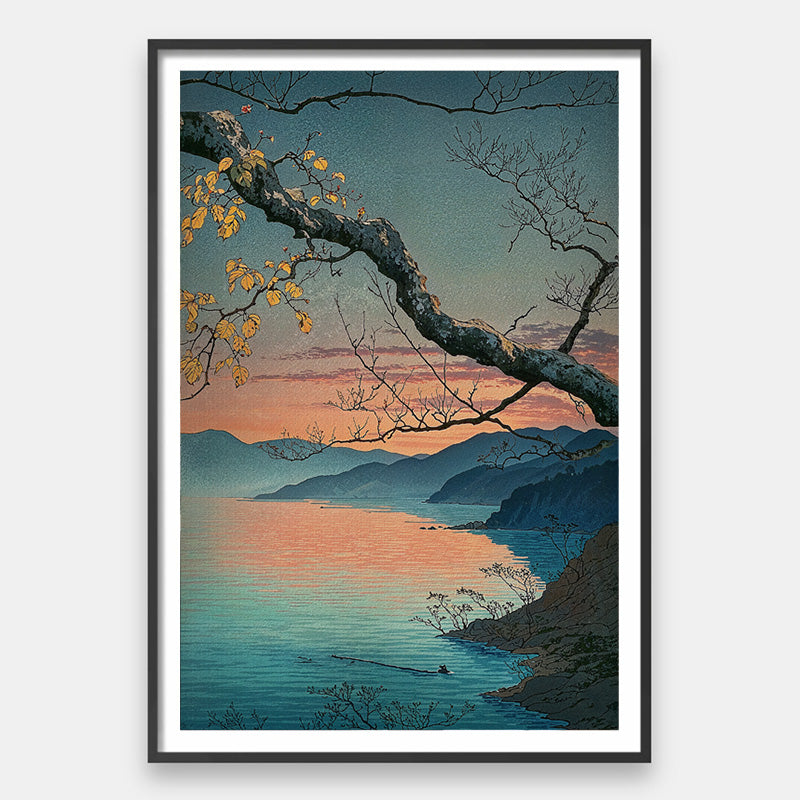 Sky Meets Silence - Japanese Landscape Wall Art – Andy okay