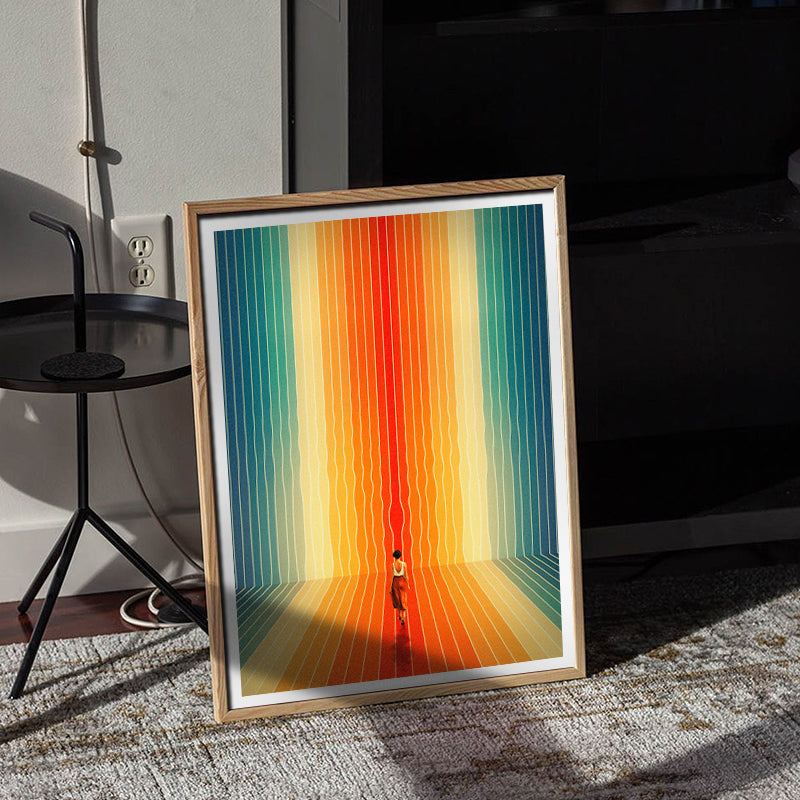 Here I Come – Colorful inspirational art print | Andy okay