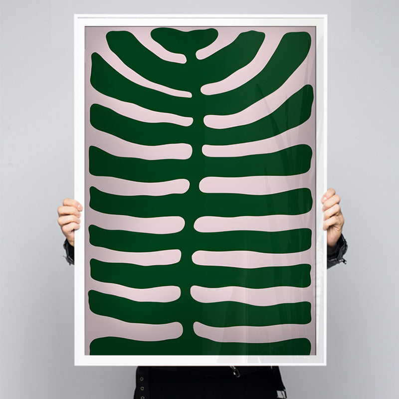 The Quiet Leaf [Best Seller] – Matisse Green Leaf Gallery Wall Art by ...