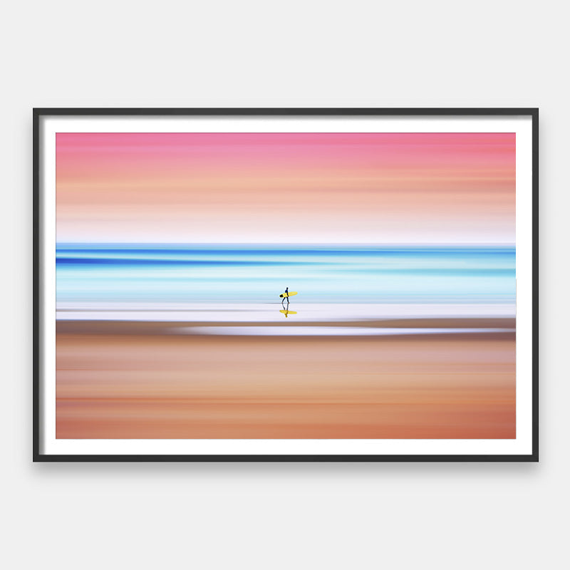 Dream Out of Control - Pastel Beach Wall Art – Andy okay