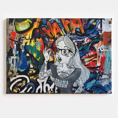 Drama Queen Canvas