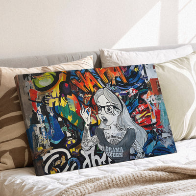 Drama Queen Canvas