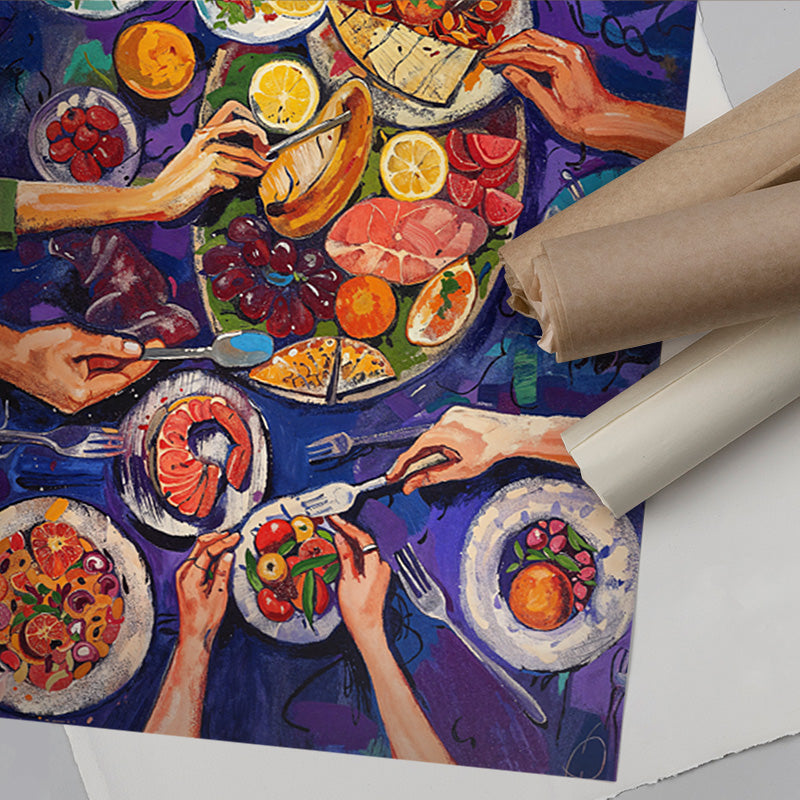 Together Tastes Better [Best Seller] – Colorful Dinner Party Wall