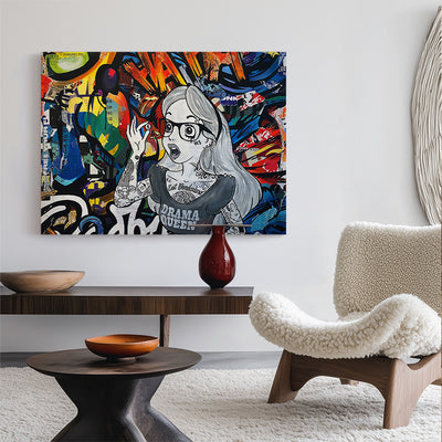 Drama Queen Canvas