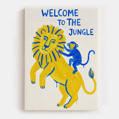 Welcome To The Jungle Canvas