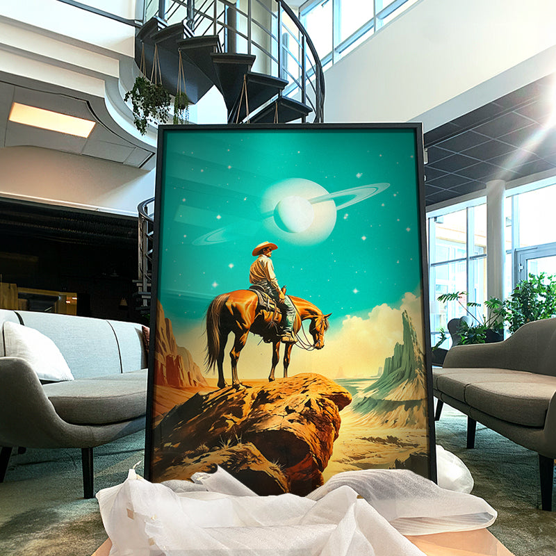 Western Astronaut [Best Seller] – Cosmic Cowboy Space Gallery Wall