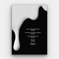 Mom Hallelujah Canvas — Canvas Vertical #01