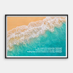 IJs Halleluja — Kunstprint horizontaal #01