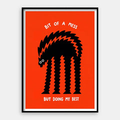 Doing My Best — Art Print Vertical #01