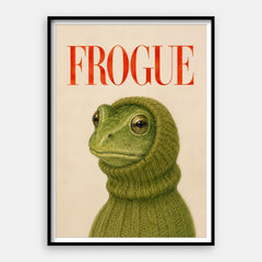Frogue — Konsttryck vertikal #01
