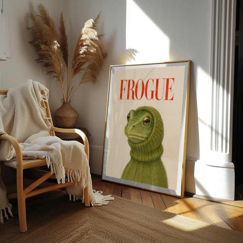 Frogue - Andy okay - Fine Art Print for Andy okay's Art for Causes