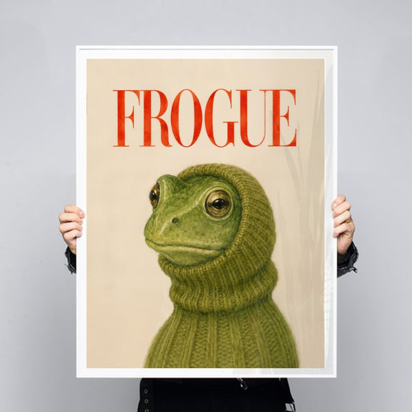 Frogue - Andy okay - Fine Art Print for Andy okay's Art for Causes
