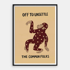 Off To Unsettle – Kunstdruck Vertikal #01