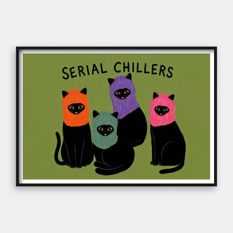 Serial Chillers - Andy okay - Fine Art Print for Andy okay's Art