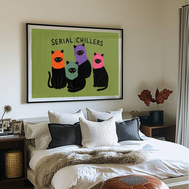 Serial Chillers - Andy okay - Fine Art Print for Andy okay's Art