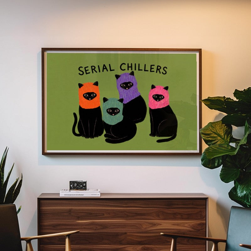 Serial Chillers - Andy okay - Fine Art Print for Andy okay's Art
