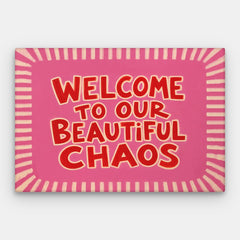 Our Beautiful Chaos Canvas — Canvas Horizontal #01