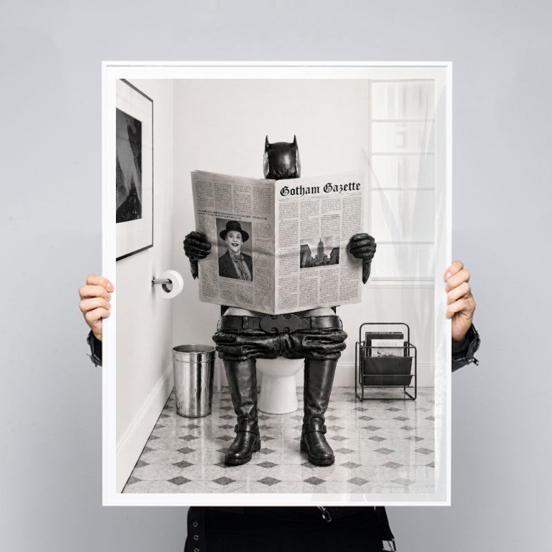 Batroom Break - Andy okay - Fine Art Print for Andy okay's Art for Causes