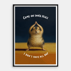 Innerlijke vrede — Kunstprint verticaal #01