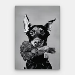 Make Love Not War Canvas — Canvas Vertical #01