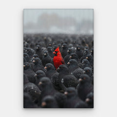 Born To Stand Out Canvas — Canvas Vertical #01