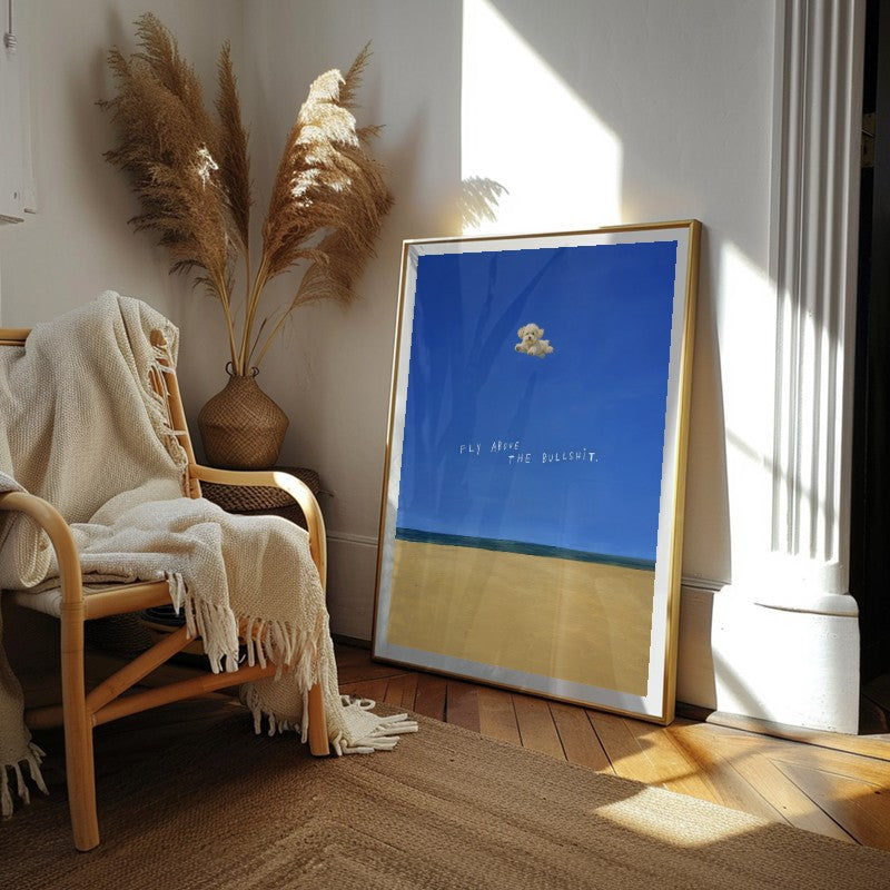 Fly Above It - Andy okay - Fine Art Print for Andy okay's Art for