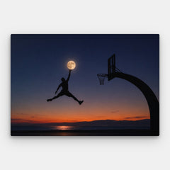 Moonshot-Saison-Leinwand – Leinwand horizontal #01