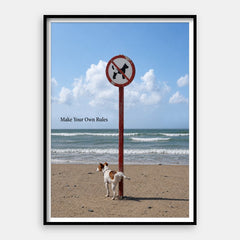 Make Your Own Rules — Art Print Vertical #01