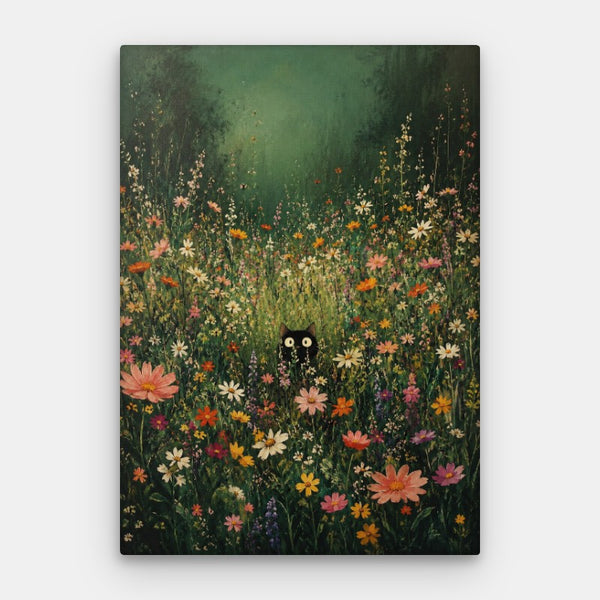 Peekaboo Canvas - Andy okay - Premium Canvas for Andy okay's Art