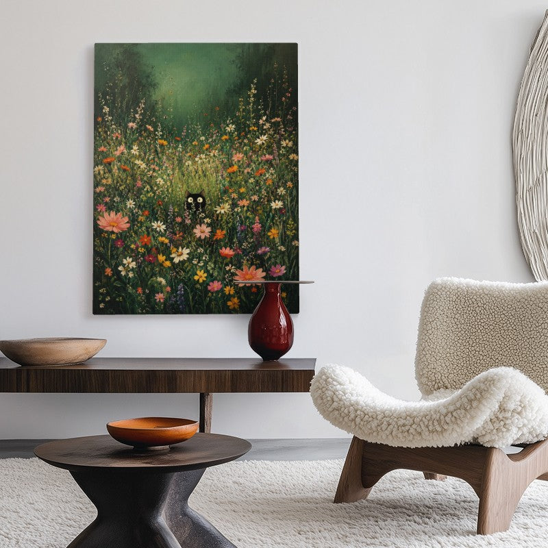 Peekaboo Canvas - Andy okay - Premium Canvas for Andy okay's Art