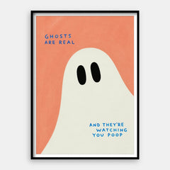Ghosts Are Real — Art Print Vertical #01