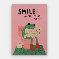 Smile Canvas — Canvas Vertical #01