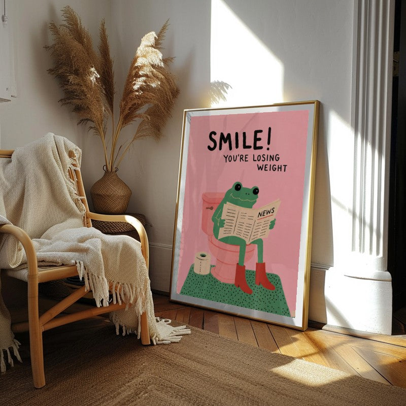 Smile - Andy okay - Fine Art Print for Andy okay's Art for Causes